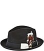 Dorfman Milano Wool Felt Fedora - Image 1