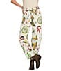 Double D Ranch Atomic Ranch Printed Wide Leg Cropped Jeans, Color:Print - Image 1
