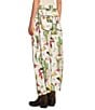 Double D Ranch Atomic Ranch Printed Wide Leg Cropped Jeans, Color:Print - Image 4