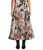 Double D Ranch Cowboy Graffiti Skirt - Image 2