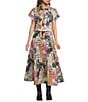 Double D Ranch Cowboy Graffiti Skirt - Image 3