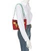 Double D Ranch Horse Talk Novelty Beaded Bag, Color:Multi - Image 3