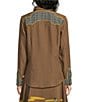 Double D Ranch Oil Camp Woven Long Sleeve Shirt - Image 2