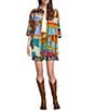 Double D Ranch Women Of The Range Mini A-Line Skirt, Color:Print - Image 3