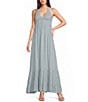 Double Zero Halter Neck Maxi Dress - Image 1