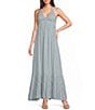 Double Zero Halter Neck Maxi Dress - Image 1