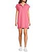 Double Zero Mock Neck Quarter Zip Mini Dress - Image 4