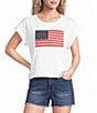 Double Zero Short Sleeve Flag Patch Tee - Image 5