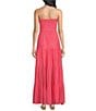 Double Zero Strapless Smocked Tiered Maxi Dress - Image 5