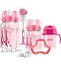 Color:Pink - Image 1 - Options+ Baby Bottle Gift Set