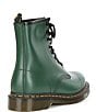 Color:Green - Image 2 - Women's 1460 Smooth Leather Combat Boots
