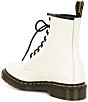 Color:White - Image 3 - Women's 1460 Smooth Leather Combat Boots