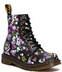 Color:Black/Multi - Image 1 - 1460 Pascal Vintage Floral Combot Boots