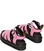 Color:Fondant Pink - Image 3 - Blaire Athena Leather Platform Sandals