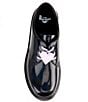 Color:Black - Image 5 - Girls' 1461 Softy T Heart Lace-Up Leather Oxfords (Youth)