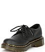 Color:Black - Image 4 - Kids' 1461 Leather Oxfords (Youth)
