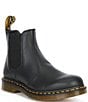 Color:Black - Image 1 - Men's 2976 Leather Chelsea Boots