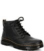 Color:Black - Image 1 - Men's Bonny Leather Lace-Up Boots