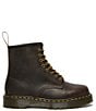 Color:Dark Brown - Image 2 - Women's 1460 Bex Crazy Horse Combat Boots