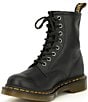 Color:Black Nappa - Image 4 - Women's 1460 Black Nappa Combat Boots
