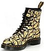 Color:Yellow - Image 4 - Women's 1460 Butterfly Combat Boots