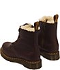 Dr. Martens Women's 1460 Front Zip Warm Lined Combat Booties - Image 4