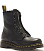 Dr. Martens Women's 1460 Front Zip Warm Lined Water Resistant Combat Booties - Image 1