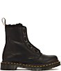 Dr. Martens Women's 1460 Front Zip Warm Lined Water Resistant Combat Booties - Image 2