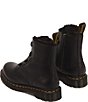 Dr. Martens Women's 1460 Front Zip Warm Lined Water Resistant Combat Booties - Image 6