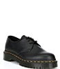 Color:Black - Image 1 - Women's 1461 Bex Smooth Leather Platform Oxford Shoes