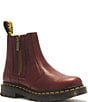 Dr. Martens Women's 2976 Alyson Zip Leather Chelsea Booties - Image 1