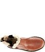 Color:Saddle Tan - Image 5 - Women's 2976 Leonore Faux Fur Leather Cold Weather Chelsea Booties