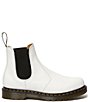 Color:White - Image 2 - Women's 2976 YS Smooth Leather Chelsea Booties