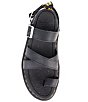 Color:Black - Image 5 - Women's Avery Hydro Toe Loop Platform Sandals