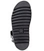 Color:Black - Image 6 - Women's Avery Hydro Toe Loop Platform Sandals