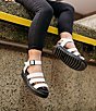 Color:White - Image 5 - Women's Blaire Hydro Platform Sandals