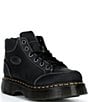 Dr. Martens Women's Buzz 6-Eye Wyoming Leather Platform Booties - Image 1