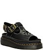 Dr. Martens Women's Dunnet Flower Cut Out Platform Sandals - Image 1