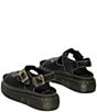 Dr. Martens Women's Dunnet Flower Cut Out Platform Sandals - Image 4