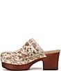 Dr. Scholl's Original Feels Calf Hair Studded Platform Clogs - Image 5
