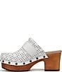 Dr. Scholl's Original Ranch Perforated Leather Buckle Strap Platform Clogs - Image 5