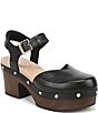 Dr. Scholl's Original Spark Leather Studded Platform Mary Jane Clogs - Image 1