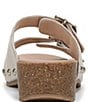 Dr. Scholl's Original Win Flex Leather Buckle Hardware Slide Sandals - Image 3