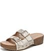 Dr. Scholl's Original Win Flex Leather Buckle Hardware Slide Sandals - Image 5