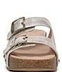 Dr. Scholl's Original Win Flex Leather Buckle Hardware Slide Sandals - Image 6