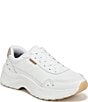 Dr. Scholl's Walk Longer Leather Lace Up Sneakers - Image 1