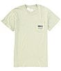 Color:Desert Sage - Image 2 - Americana Lab Short Sleeve Pocket T-Shirt