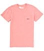 Color:Peach Echo - Image 2 - Old School In Flight Pocket T-Shirt
