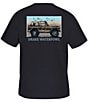 Color:Night Sky Heather - Image 1 - Old School Ride Along Short Sleeve T-Shirt