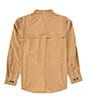 Color:Medal Bronze - Image 2 - Performance Stretch Frat Gingham Check Long Sleeve Woven Shirt